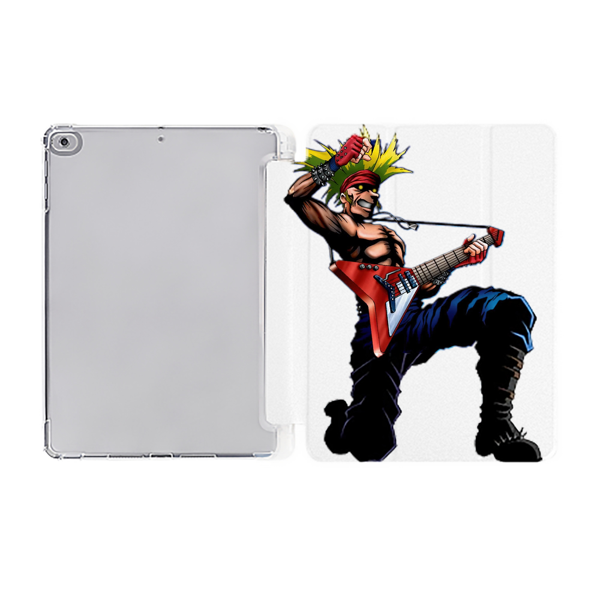 （画像用） 遊☆戯☆王 Yu-Gi-Oh! IPad ケース ペン収納付き 三つ折りスタンド PUレザー×シリコン 対応機種9.5/10.5/10.9インチ